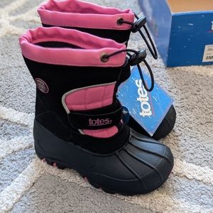 Toddler girls winter boots size 8